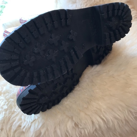 M by MISSONI Fire Stitch Rubber Rain Boots 36 - Picture 8 of 8